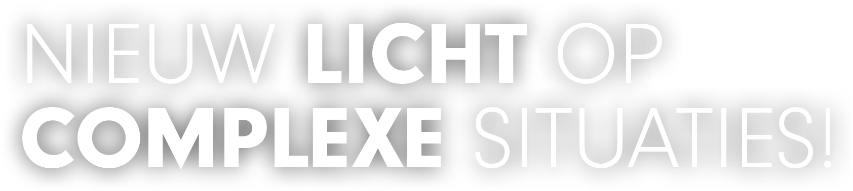 Nieuw licht op complexe situaties